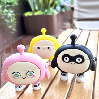 เคสหูฟังบลูทูธไร้สาย แบบนิ่ม ลายน่ารัก สําหรับ AirPods Pro Apple รุ่น 1 2 3