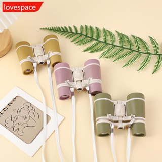 Lovespace กล้องส่องทางไกล กล้องโทรทรรศน์ HD ยาง กันลื่น พลังงานสูง หลากสี 4*30 สําหรับเด็ก B1Z7