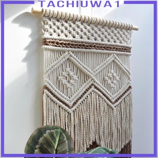 [Tachiuwa1] พรมถักมาคราเม่ สไตล์โบโฮ สําหรับแขวนตกแต่งผนังห้องนอน ในร่ม