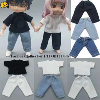 Lollipo1 เสื้อยืดแฟชั่น คุณภาพสูง สําหรับตุ๊กตา 1/11 OB11/Obitsu11Dolls/1/12Bjd