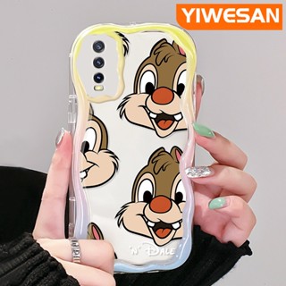 เคสโทรศัพท์มือถือ ซิลิโคนนิ่ม ใส กันกระแทก ลายการ์ตูน Dale น่ารัก สําหรับ VIVO Y20 Y20i Y20S Y12s Y20 2021 Y11s Y12A Y20T Y20S M Y20S D