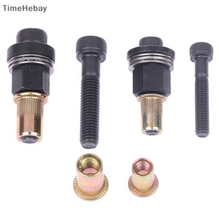 Timehebay M6 M8 น็อตรีเวทนัท แมนนวล สเตนเลส ทรงหกเหลี่ยม DIY EN