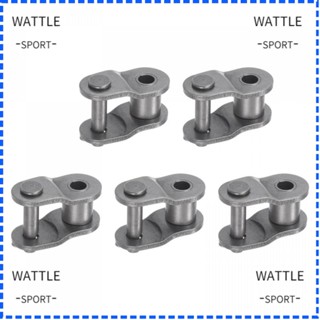 Wattle ตัวเชื่อมต่อโซ่ เหล็กคาร์บอน 1 นิ้ว 5 ชิ้น สําหรับโซ่ 16A