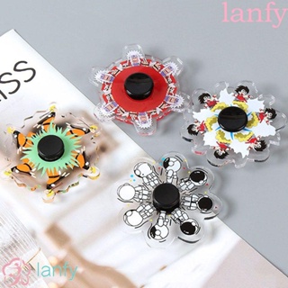 Lanfy ของเล่นสปินเนอร์ ไดนามิก ลายการ์ตูนอนิเมะ สําหรับวิ่งจ๊อกกิ้ง