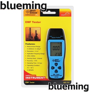 Blueming2 เครื่องวัด EMF ดิจิทัล สีฟ้า สําหรับบ้าน ออฟฟิศ กลางแจ้ง AS1392