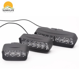 Sun ไฟหน้า LED 12V-80V สว่างมาก สําหรับรถจักรยานยนต์ไฟฟ้า