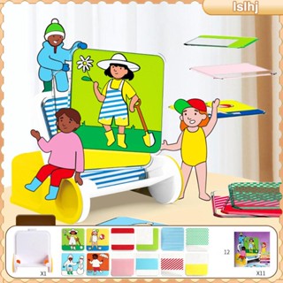 [Lslhj] จิ๊กซอว์ปริศนา เปลี่ยนเสื้อผ้า สําหรับเล่นเกม