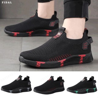 【สต็อกพร้อม】Fashionable Mens Sports Shoes  Great for Running and Casual Wear