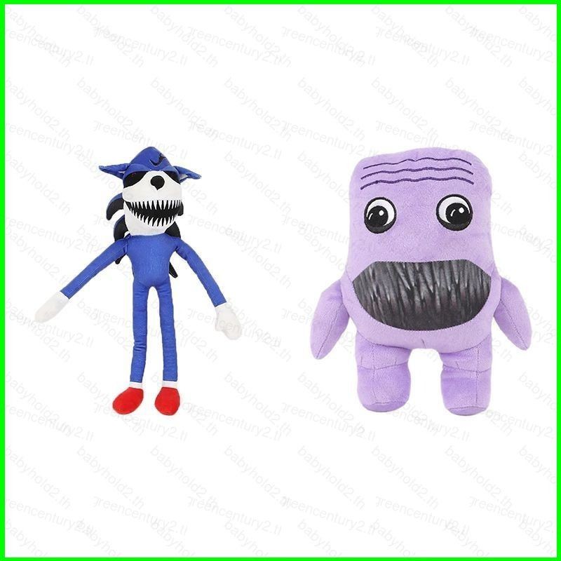 Cute Pillar Chase 2 EXE Sonic EXE Plus ตุ๊กตาของขวัญสําหรับแฟน Baby Soothing Toy อุปกรณ์ต่อพ่วงเกม