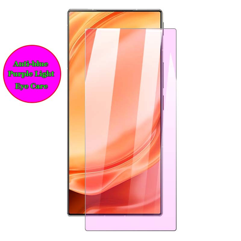 สําหรับ ZTE nubia Z60 Z60s Z50 Z50S Pro Ultra Leading Anti blue สีม่วง Light Ray Eye Care กระจกนิรภัยป้องกันหน้าจอฟิล์มป้องกันการระเบิด