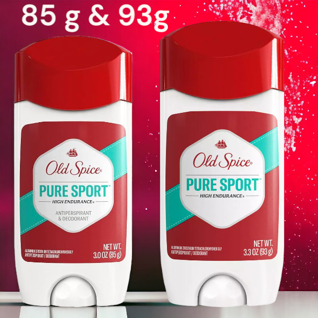 Old Spice Pure Sport Antiperspirant and Deodorant for Men Pure Sport High Endurance 85/93g.