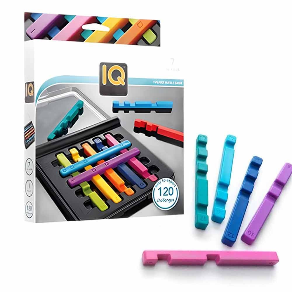 Smart Board Games IQ Stixx Puzzle Game with 120 Challenges Ages 6+ Years
