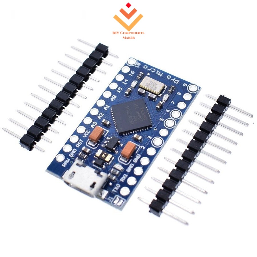 ใหม่ Pro Micro สําหรับ ATmega32U4 5V 16MHz 2 แถว Pin Header เปลี่ยนสําหรับ ATmega328 สําหรับ Arduino