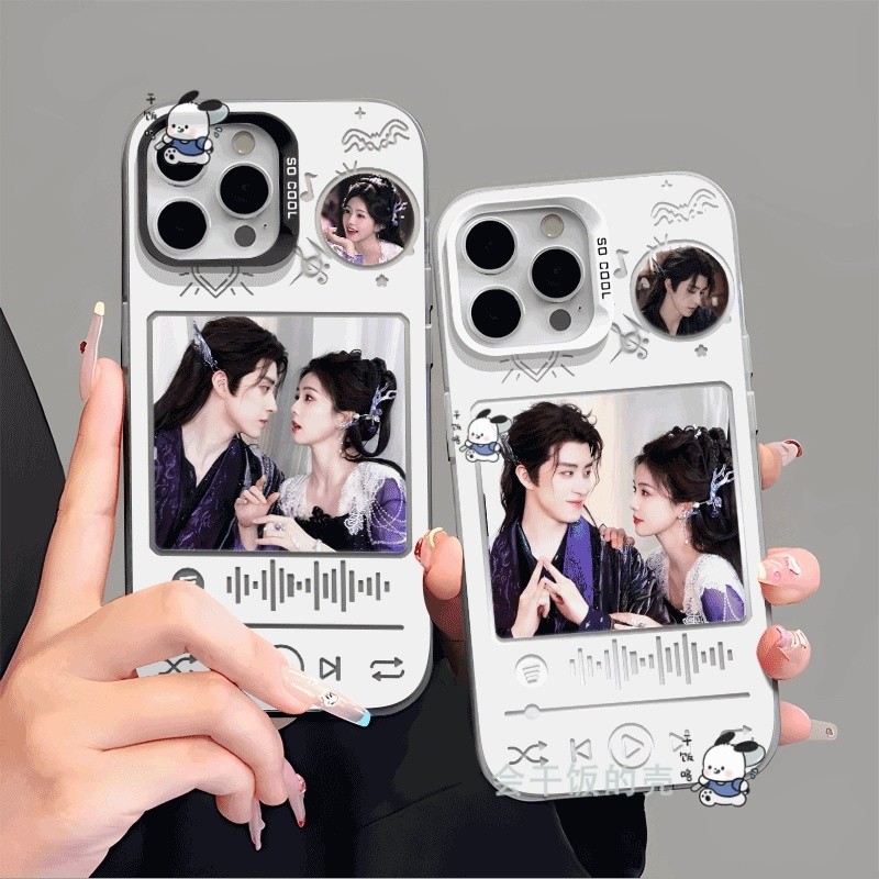 ตำนานรักสวรรค์จันทรา ไป๋ลู่ อ๋าวรุ่ยเผิง Moonlight Mystique Bai Lu Ao Ruipeng เคสสีเงินเคสมือถือเคสม