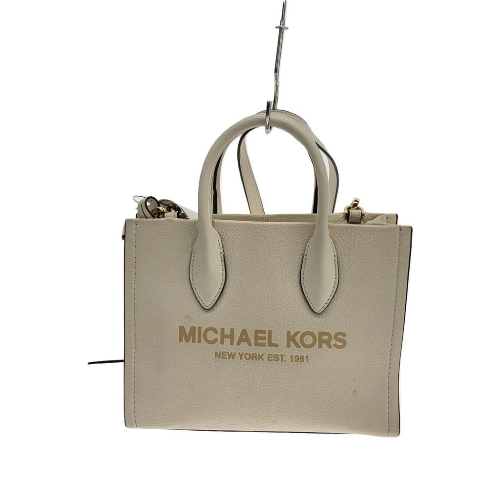 MICHAEL KORS HANDBAG 2WAY MIRELLA -- IVO 35S2G7ZC5L STAINED Direct from Japan Secondhand