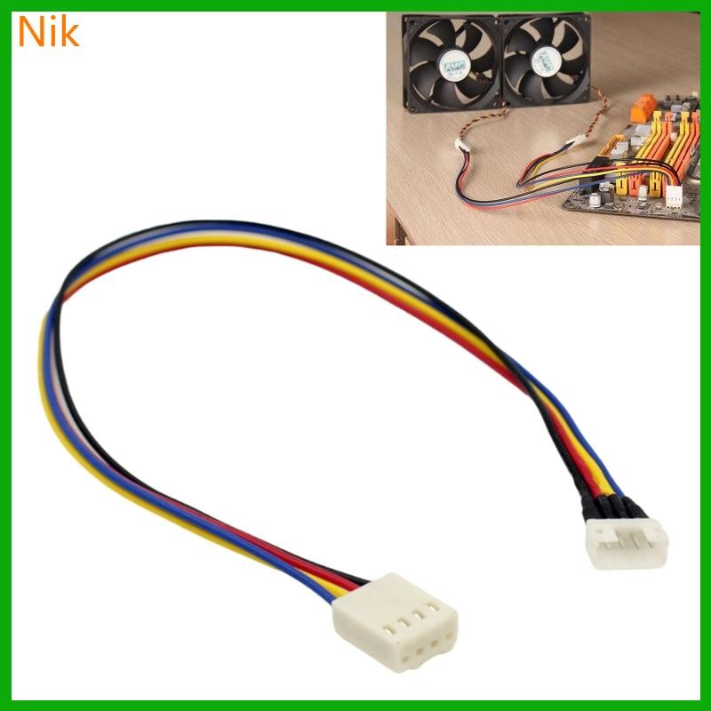 บ.น.ค.ศ.pwm GPU Fan Cable Mini 4 pin to Strandard 4 pin Extension Converter Cable