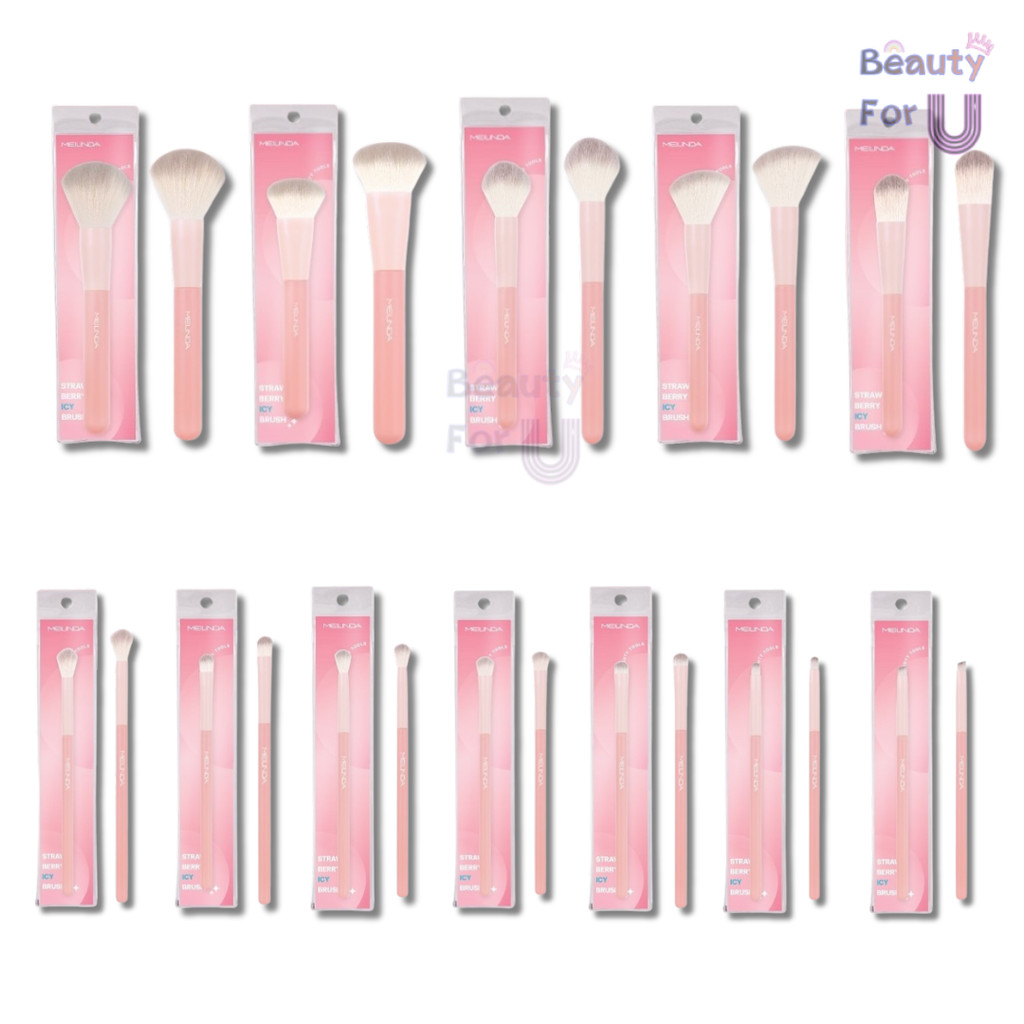 Meilinda Strawberry Icy Brush เมลินดา แปรงแต่งหน้า ขนนุ่ม (MC4314)