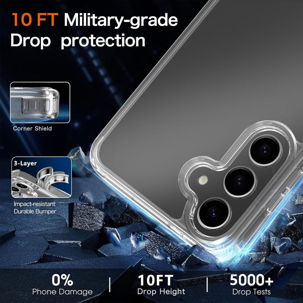 งานแท้ ✨ LIKGUS ✨ เคส ขอบกล้องสูง สำหรับ SAMSUNG Galaxy S25Ultra S24Ultra S25Fe S25Plus A16 A26 A36 A56 S23Fe S24fe 047 - รูปที่ 3