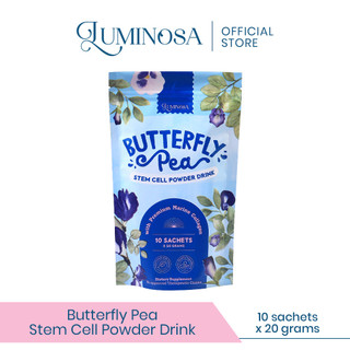 Luminosa Butterfly Pea Stem Cell Powder Drink with Collagen 20g x 10 sachets
