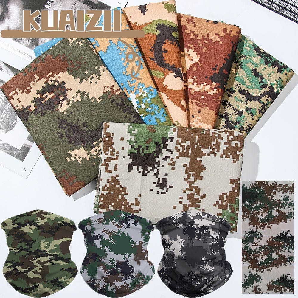 Kuaizii ผ้าพิมพ์คุณภาพสูงหัตถกรรมวัสดุตกแต่งบ้าน Camo เสื้อผ้าเย็บ