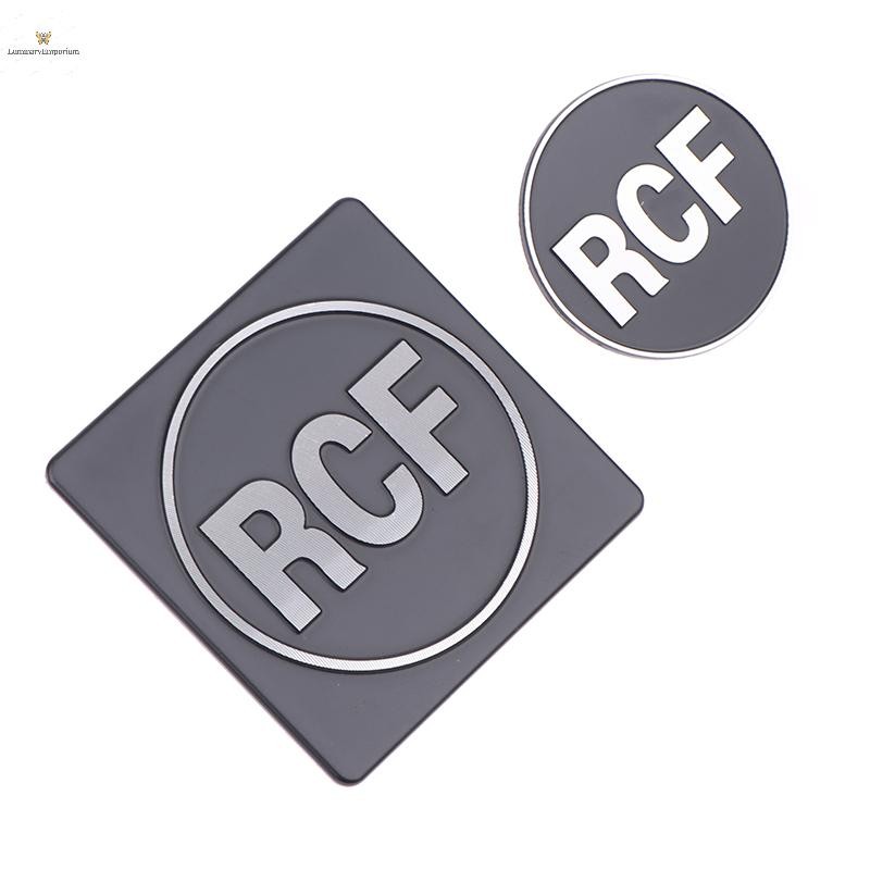 Cod Universal โลหะป้ายพลาสติกโลโก้ป้ายสําหรับเครื่องขยายเสียงลําโพงลําโพงฮอร์น 60*60 มม. 40*40 มม.ใหม่