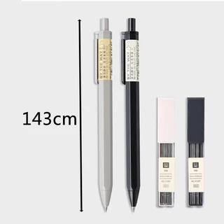 M&g สีทึบเรียบง่าย 0.5 มม.ดินสอเขียนเรียบ Non-Stop Lead Art ดินสอ Multi-Functional Office เครื่องเขียน