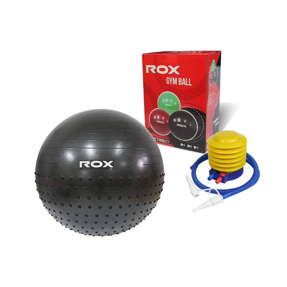 ROX Gym Ball Gymball Fitness Ball ฟัน 75 ซม