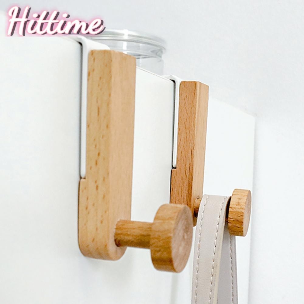 HITTIME ตะขอเหล็กสไตล์ญี่ปุ่น Rustic Heavy Duty Rust-Proof Strength ตู้ตู้ตู้ Organizer Qver-the-doo