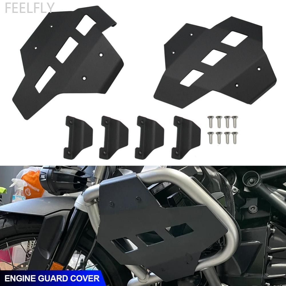 FEELFLY รถจักรยานยนต์ฝาสูบเครื่องยนต์ Guards Shield Guard ป้องกันสําหรับ BMW R 1250 GS ADV R1250GS ผ