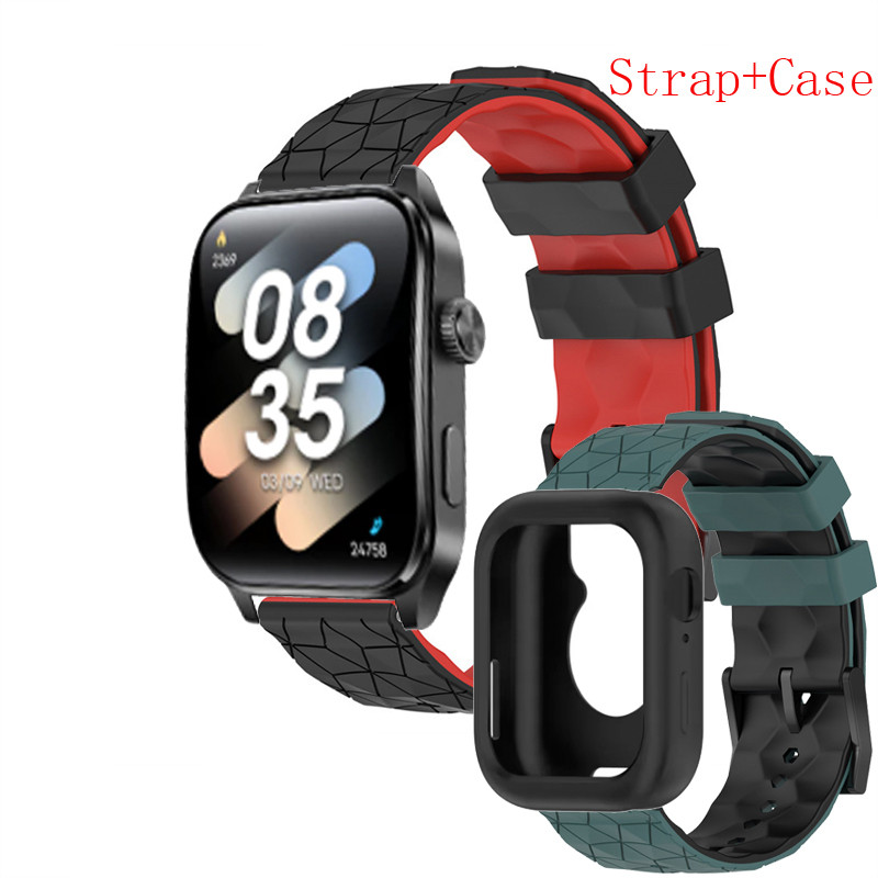 สําหรับ เคส Aolon Curve 3 ultra Smart Watch Case ป้องกันหน้าจอสําหรับ Aolon Curve3 ultra สายรัดซิลิโ