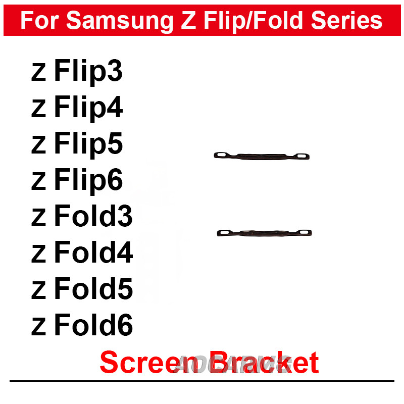 สําหรับ Samsung Galaxy Z พับ 6 5 4 3 Flip3 Flip4 Flip5 Flip6 หน้าจอจอแสดงผล LCD ซิลิโคนกลางโซ่ Hoder