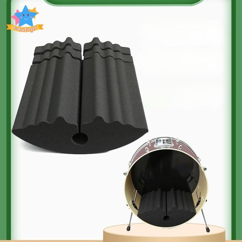 [Edstars] Drum Damper Muffling Pad ติดตั้งง่ายแผ่นฝึกซ้อมมัลติฟังก์ชั่นแบบใช้ซ้ําได้