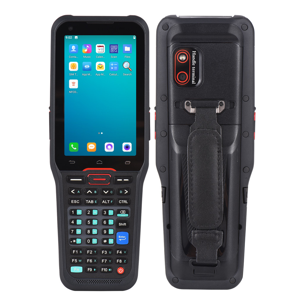[จัดส่งรวดเร็ว] Android 10.0 1D Barcode Scanner เทอร์มินัลมือถือ PDA พร้อม Honeywell 5703 Scan Engin