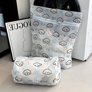 การ์ตูนถุงซักผ้าทนทาน ดี ตาข่ายถุงซักผ้าสําหรับชุดชั้นในที่ล…