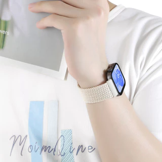 สายรัดแม่เหล็ก for Huawei Watch Fit 5 4 3 / 5 4 Pro กีฬานุ่มระบายอากาศไนล่อนถักแถบสายรัดข้อมือสายรัดข้อมืออุปกรณ์เสริม