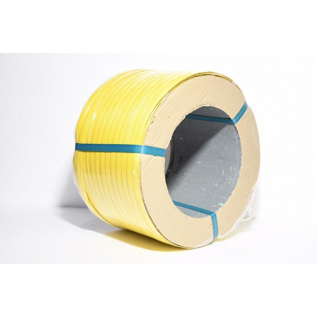 GlobalHouse N STRETCH FILM สายรัดพลาสติก PP ขนาด 15MM.x7KG สีเหลือง สินค้าของแท้คุณภาพดี