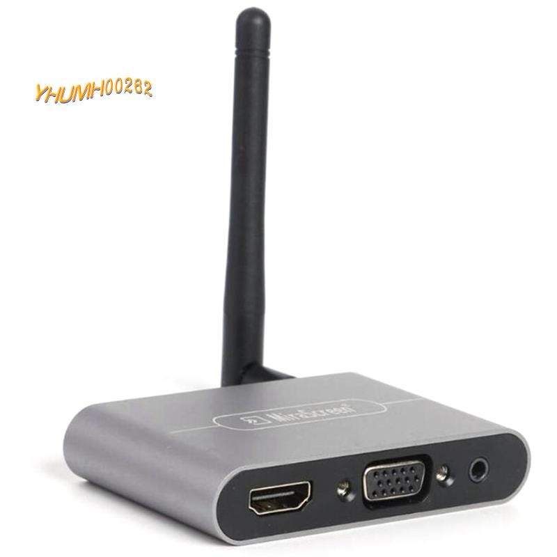 X6W Plus 4K Wireless - อะแดปเตอร์แปลงที่รองรับ Dual Band 5GHz WiFi Receiver VGA Wireless Monitor