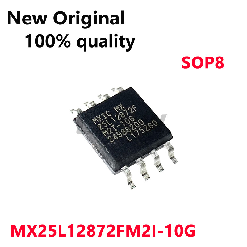 2-10/PCS ใหม่ Original MX25L12872FM2I-10G 25L12872F M2I-10G SOP8 หน่วยความจําชิปในสต็อก