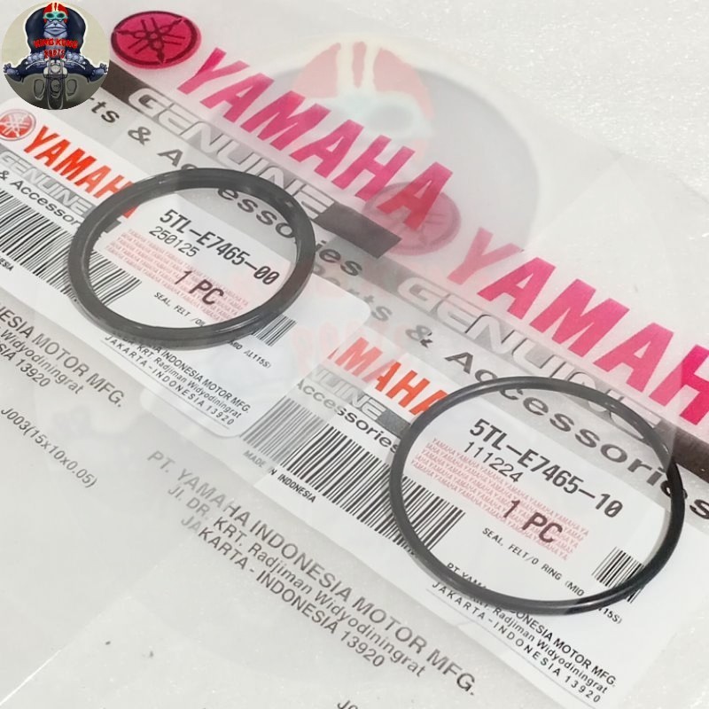 ORING SIL SEAL PULLY PULLEY FINO 115 MIO SOUL MIO SPORTY ORIGINAL YAMAHA 5TL E7465 00 5TL E7465 10