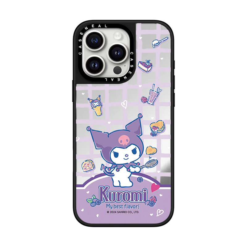 Drop proof CASENEAL เคสโทรศัพท์สําหรับ iPhone 16promax 16pro 16 15Pro 15promax 14promax 13 13promax พิมพ์ด้านข้างเคสแข็งน่ารัก Kuromi 12promax กรณี iPhone 11 กรณีคุณภาพสูง - รูปที่ 6