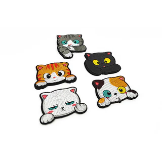 Patch ตลก Meme I Do What I Want Cat Ew พร้อมตะขอ สำหรับกระเป๋าเป้ หมวก และเสื้อผ้า