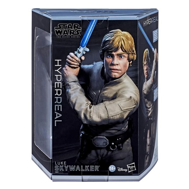 Hasbro Star Wars Premium 10" Luke Skywalker พร้อม Lightsaber - กรอบโลหะหล่อและฟิกเกอร์แบบปรับปรุงแล้