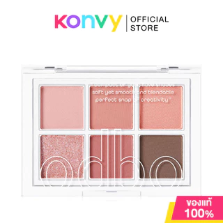 ODBO อายแชโดว์ปรุงจืด Signature Eyeshadow Palette 4.8g โอดีบีโอ อายแชโดว์ 6 เฉดสี
