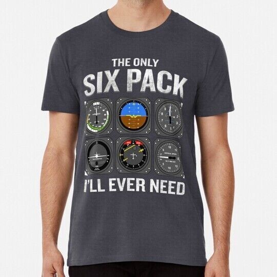 ตลก Pilot Quote Cockpit Airplane Flight Intruments เสื้อผ้าผู้ชายใหม่ที่โดดเด่นเสื้อยืด