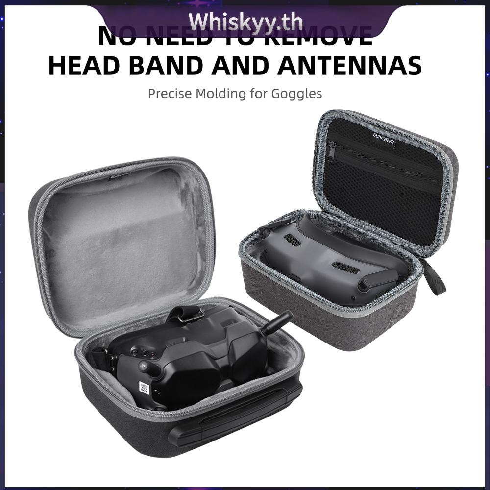 [whiskyy.th] กระเป๋าถือกระเป๋ากันน้ําสําหรับ DJI Avata Goggles 2/FPV Goggles V2