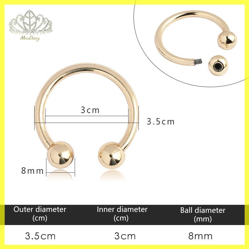 15-60 มม.แหวนโลหะหัวเข็มขัดบิกินี่ตกแต่ง Clasp Connector สกรูตะขอ DIY เสื้อผ้าอุปกรณ์เย็บผ้า TH - รูปที่ 7