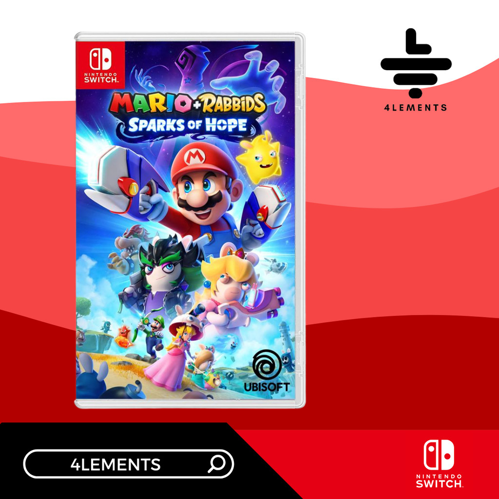 (พร้อมส่ง) SWITCH MARIO + RABBIDS SPARKS OF HOPE COSMIC EDITION (มือ1)
