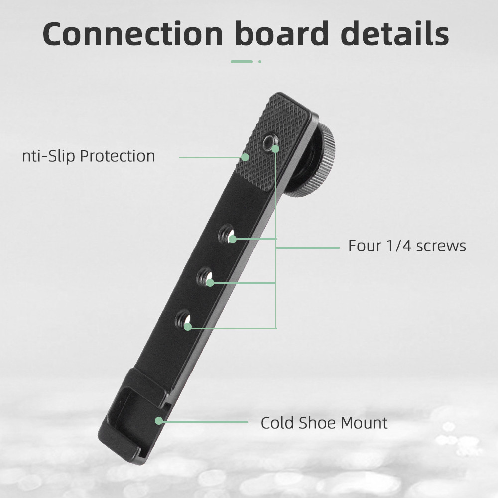 สําหรับ DJI OSMO POCKET3 Mobile Fix Bracket คลิปรองเท้าเย็น Multi functional Live Streaming วงเล็บขยายอุปกรณ์เสริม