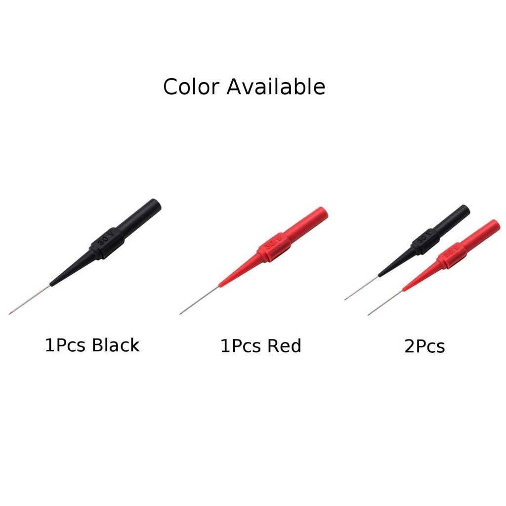 【WIK】30v เครื่องมือวินิจฉัยมัลติมิเตอร์ทดสอบ Extention กลับเจาะเข็มเคล็ดลับ Probes