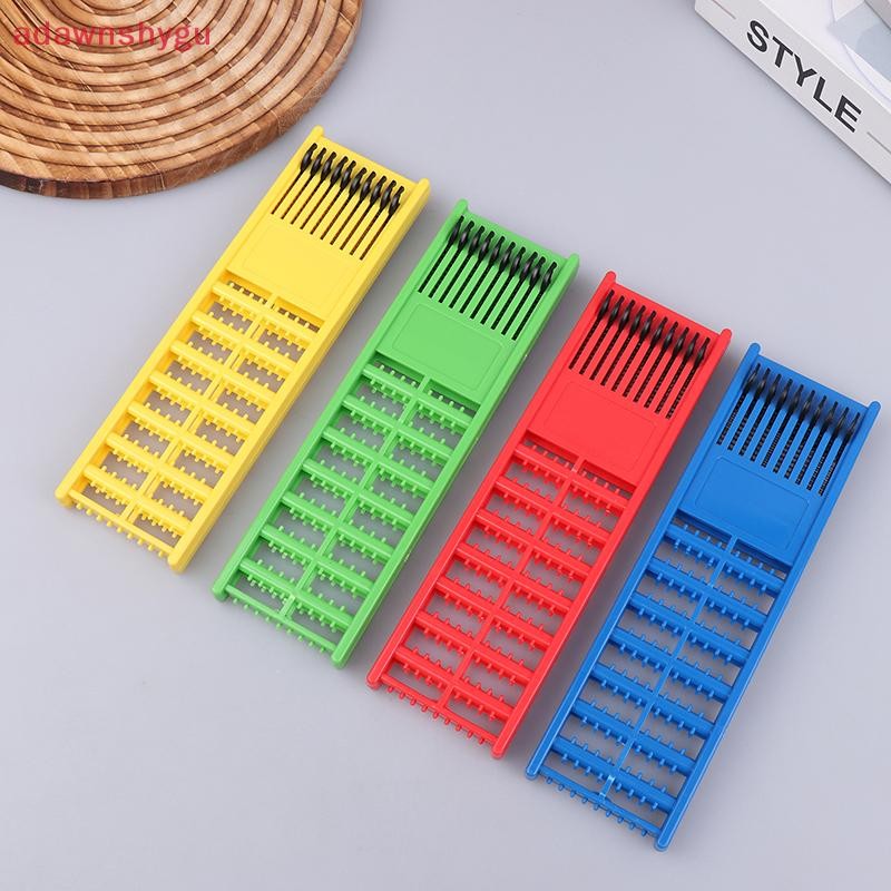 Adagu 1 PC ตกปลา Rig Board พลาสติก Hook ผู้ถือผู้นําตกปลาสําหรับจัดระเบียบตะขอตกปลา Rigs ผู้ถือถาดผู้นํา Jigs Board TH